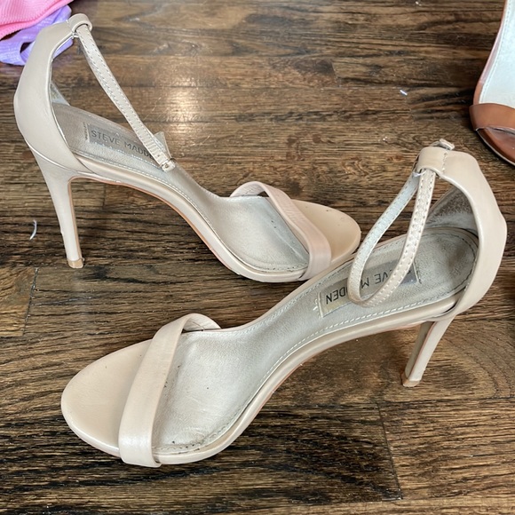 Steve Madden strappy healed sandals barely worn size 7.5 - Picture 4 of 5